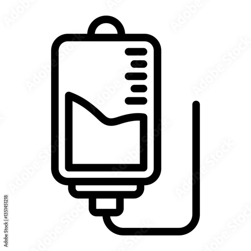 Vector Design Perfusion Icon Style