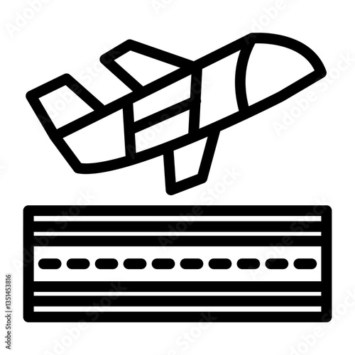 Vector Design Departure Icon Style