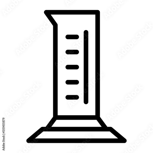 Graduated Cylinder Icon Style