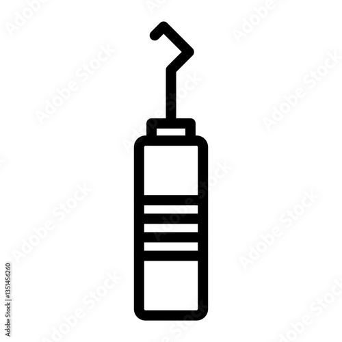 Dental Probe Icon Style