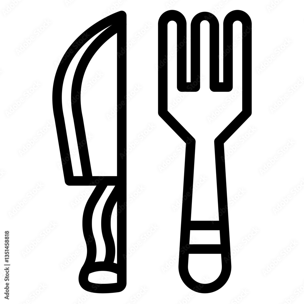 Cutlery Icon Style Cutlery Icon Style