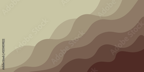  A Flowing Abstract Representation of Sediment, Terrain, and Natural Formations in Warm Brown Tones with Organic Wave Patterns Background