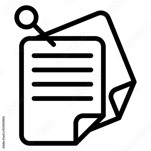 Sticky Note Icon Style