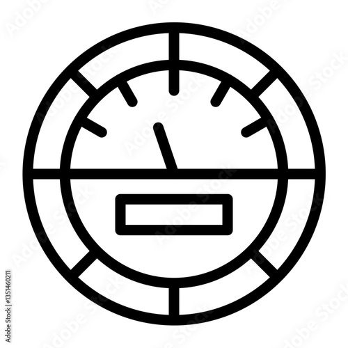 Tachometer Icon Style