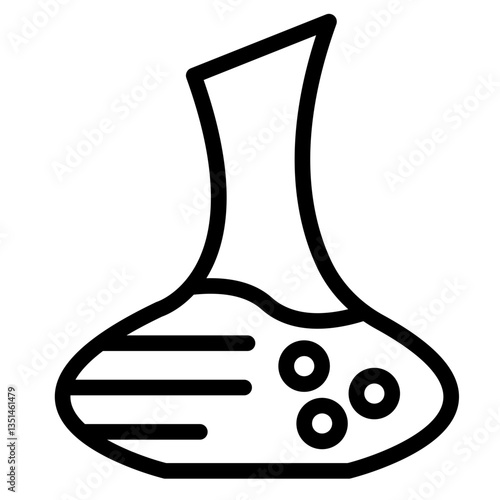 Decanter Icon Style