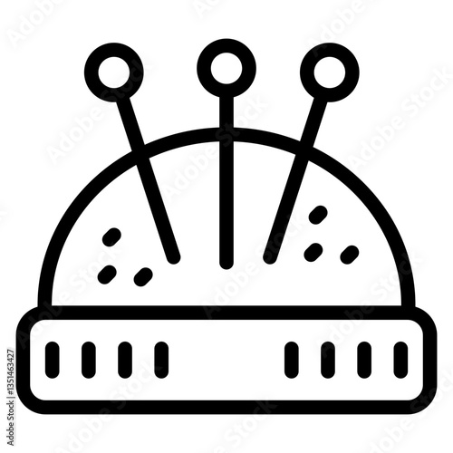 Pin Cushion Icon Style