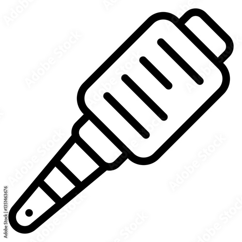 Lint Roller Icon Style