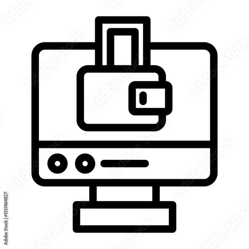 Digital Wallet Icon Style
