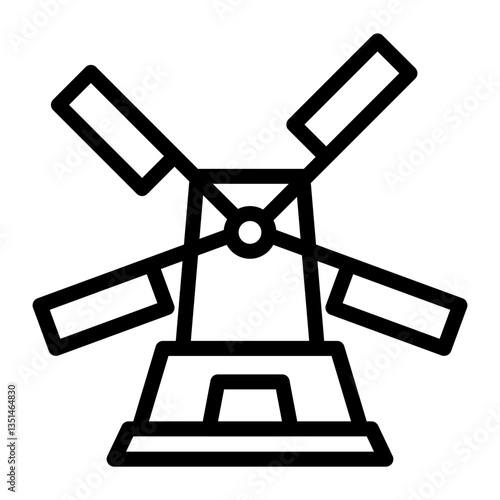 Windmill Icon Style