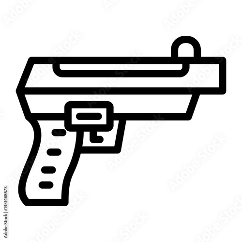 Revolver Icon Style