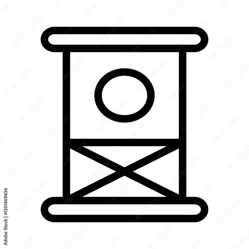 Drilling Oil Icon Style Drilling Oil Icon Style