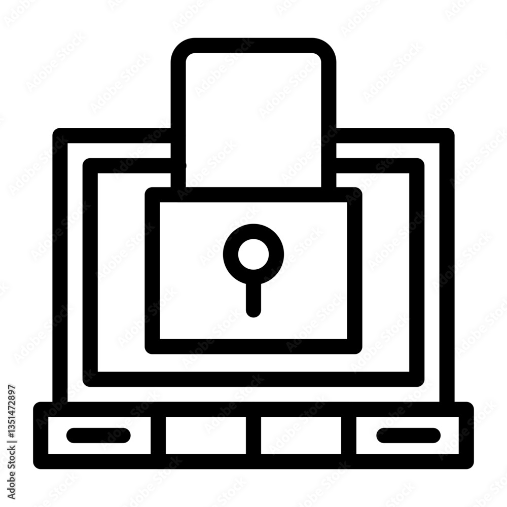 Data Encryption Icon Style Data Encryption Icon Style