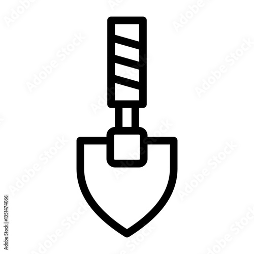 Trowel Icon Style