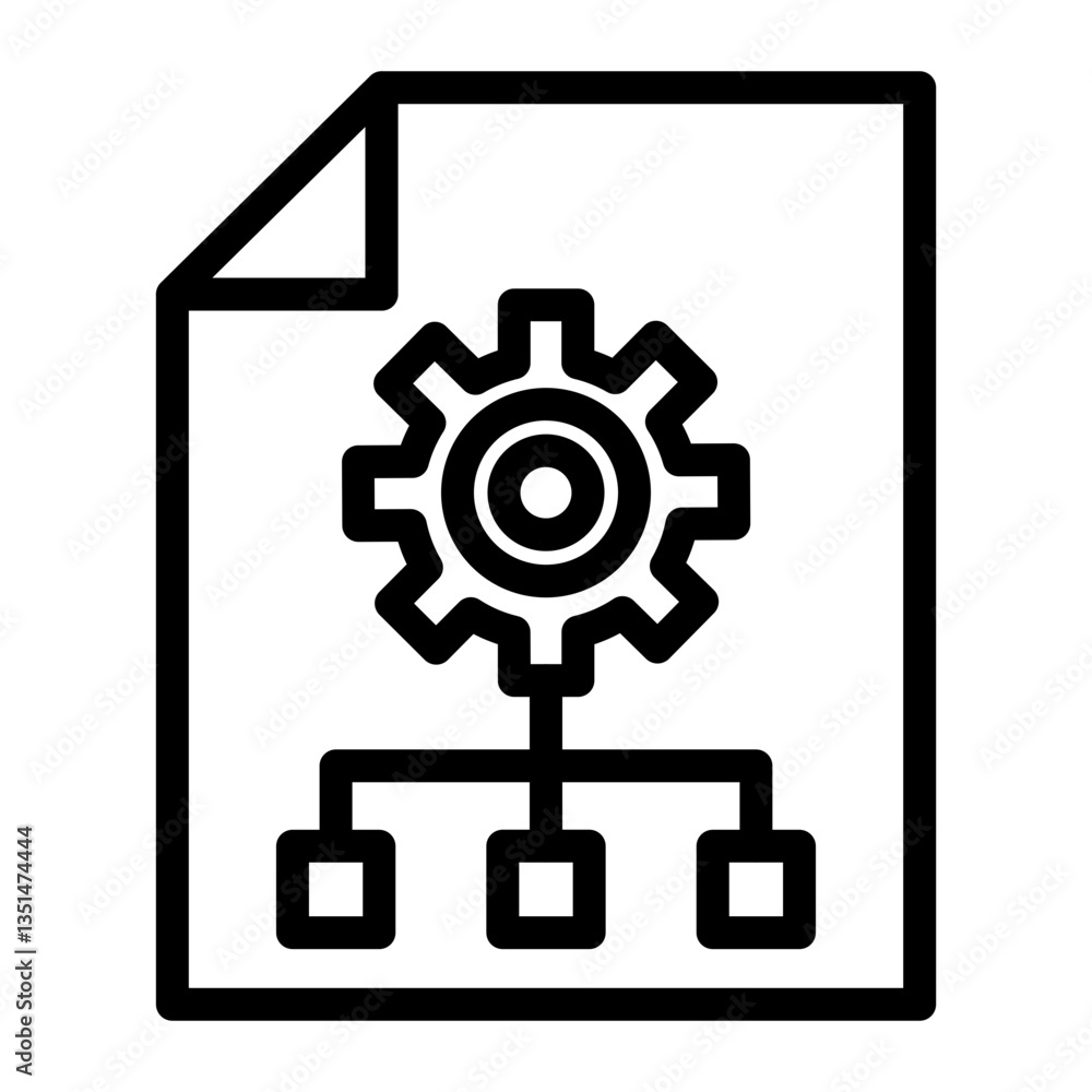 Planning Icon Style Planning Icon Style