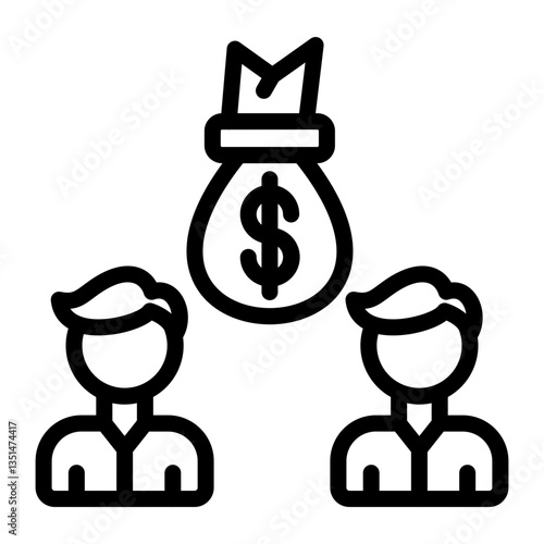 Crowdfunding Icon Style