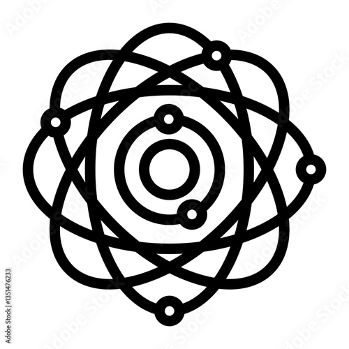 Atom Icon Style