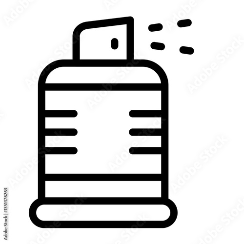 Tear Gas Icon Style