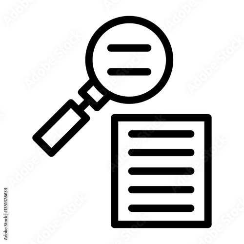 Investigation Icon Style