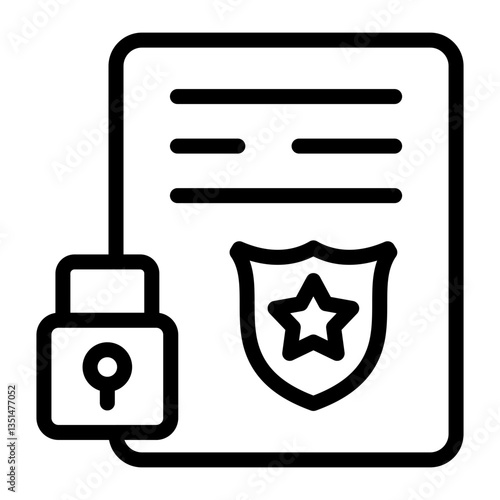 Confidential Icon Style