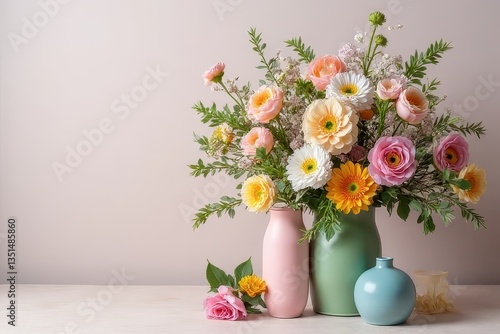 Wallpaper Mural Springtime Flower Arrangement Torontodigital.ca