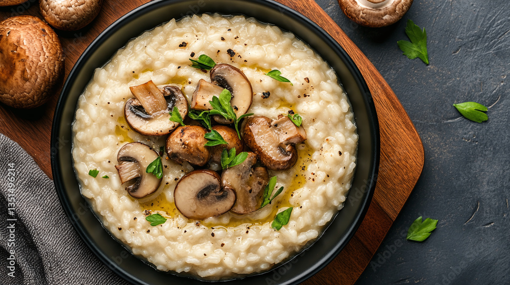 Creamy Mushroom Risotto - A Culinary Delight Creamy Mushroom Risotto - A Culinary Delight