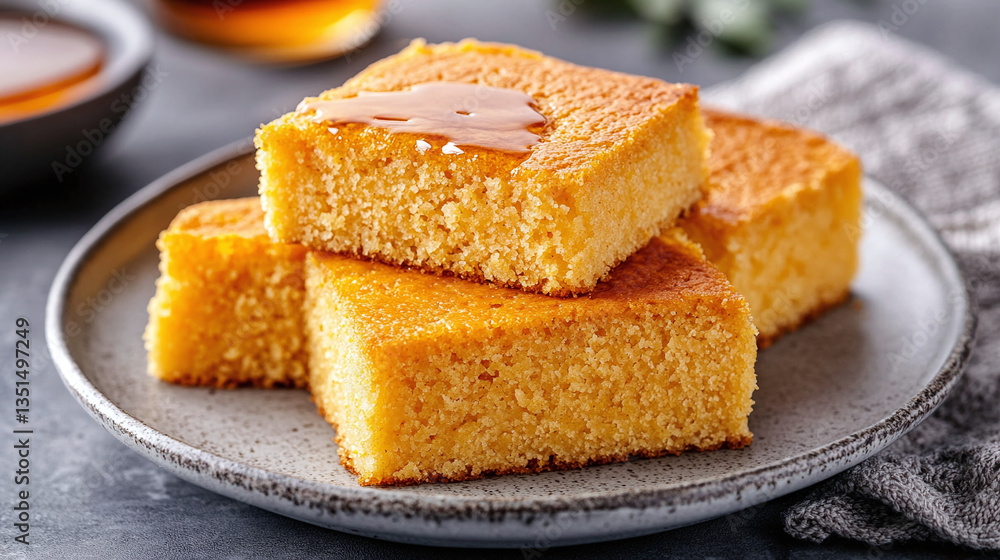 Honey Glazed Cornbread - A Sweet Treat Honey Glazed Cornbread - A Sweet Treat