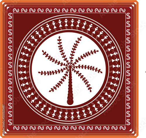 Indian Tribal Art  Warli Painting