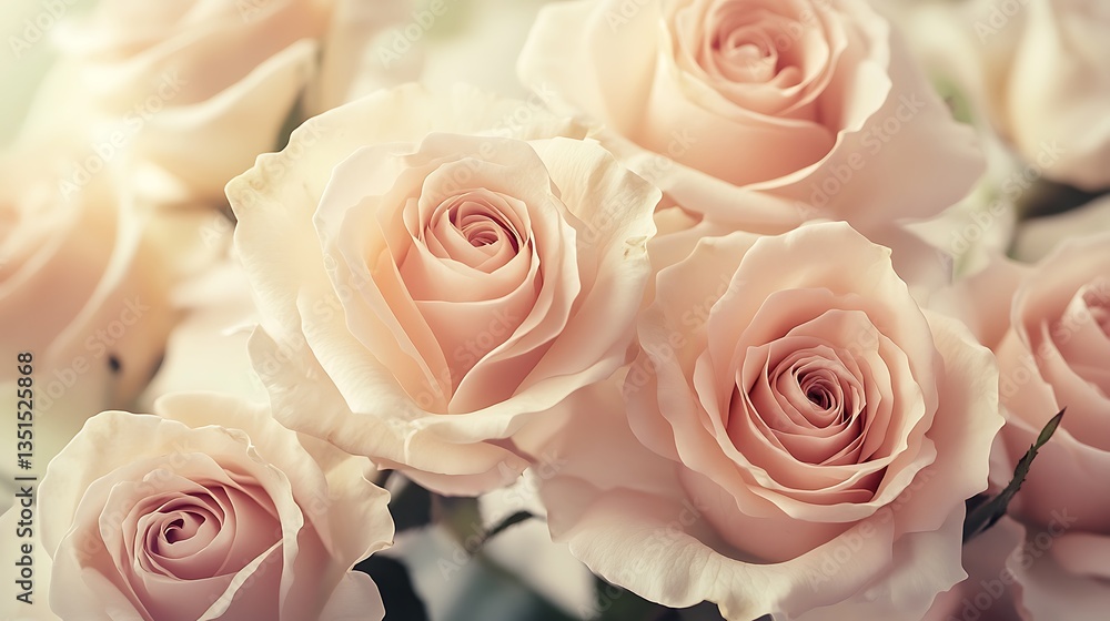 Light pink roses in soft color and blur style for background. sweet color roses flowers in pastel tone with blurred style for background pattern texture. sweet color flower petals in soft color Light pink roses in soft color and blur style for background. sweet color roses flowers in pastel tone with blurred style for background pattern texture. sweet color flower petals in soft color