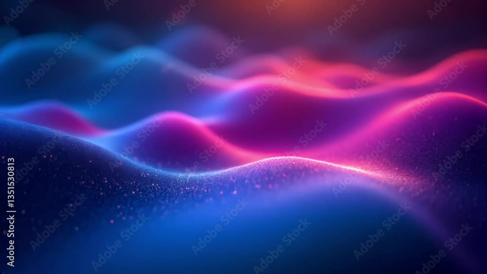 Abstract temperature shifts are shown as glowing color waves Starlings supper resolution 4k abstract shapes video 3d animation Abstract temperature shifts are shown as glowing color waves Starlings supper resolution 4k abstract shapes video 3d animation