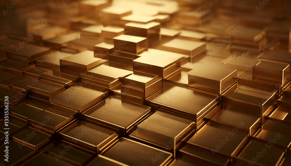 Gold bars and Financial concept, studio shots and background Gold bars and Financial concept, studio shots and background