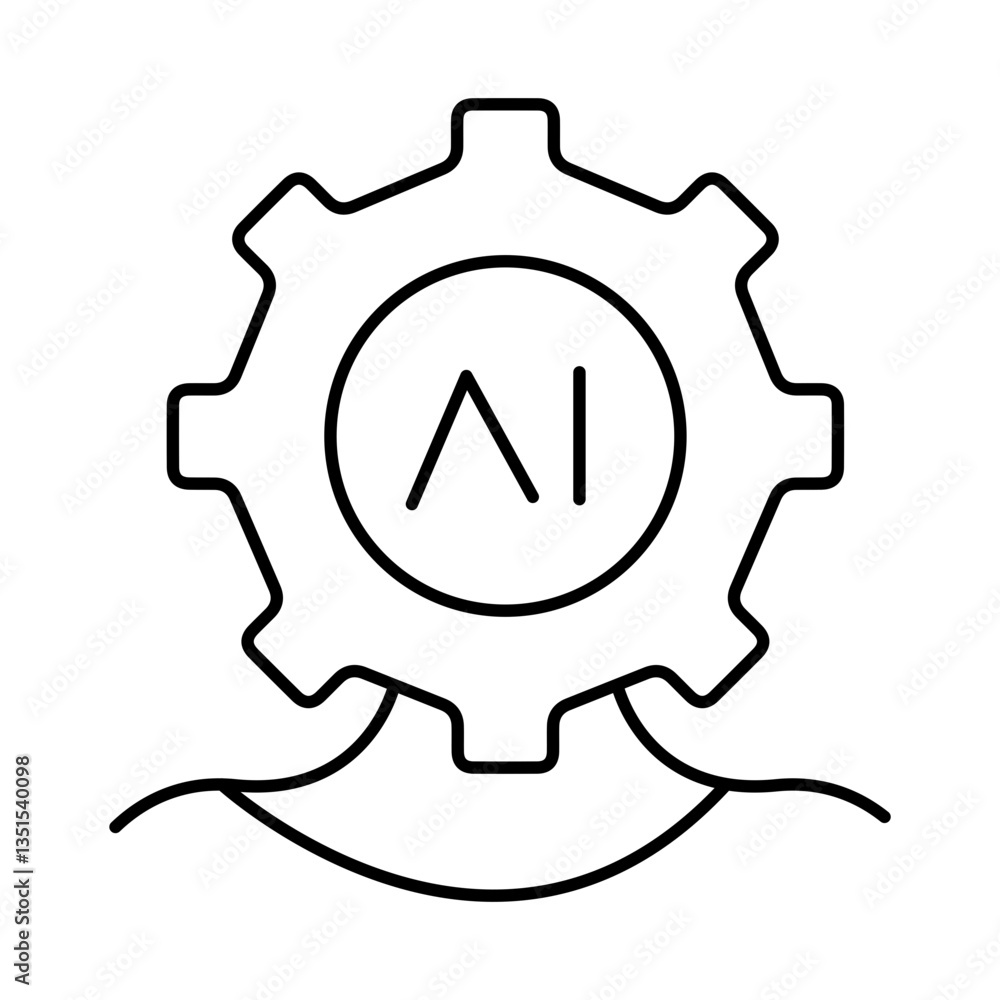 AI Face Line Icons. AI, Brain, Robot, Bot, Technology, Mind, AI Agent, Intelligent Icons Editable Stroke Vector Illustration AI Face Line Icons. AI, Brain, Robot, Bot, Technology, Mind, AI Agent, Intelligent Icons Editable Stroke Vector Illustration