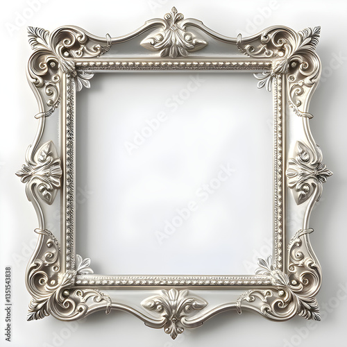 vintage silver frame