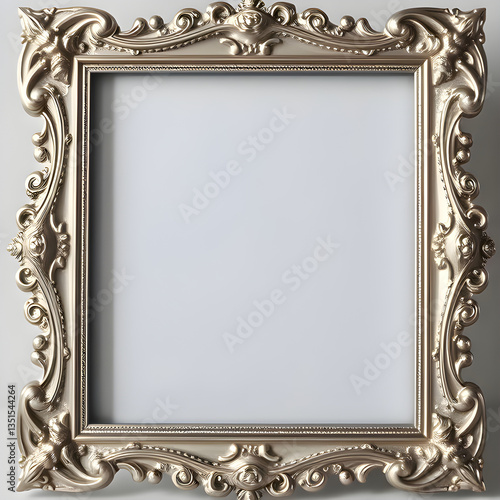vintage silver frame