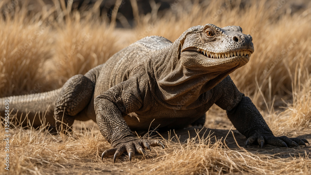 Obraz premium galapagos land iguana