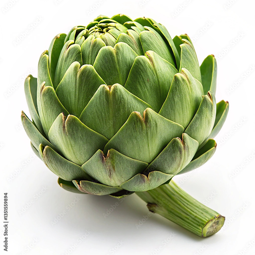 Obraz premium artichokes on a white background