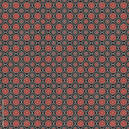 mix seamless pattern for textile design