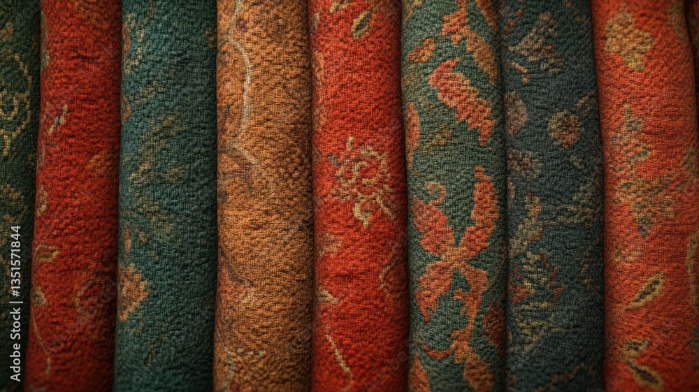 Aged Book Spines Close Up Rich Colors and Textures Aged Book Spines Close Up Rich Colors and Textures