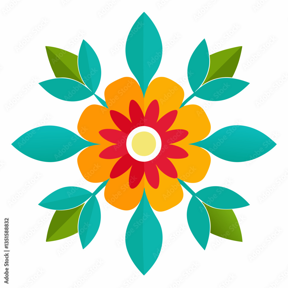 Fototapeta premium Shameless Pattern Design on white background