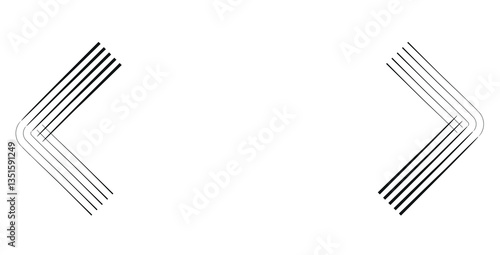 abstract black white stripe line. geometric hexagon texture background. polygon pattern. retro styled concept