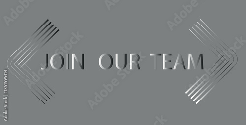 WEe are hiring, join our team vector icon