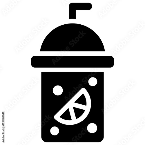 Soft Drink Glyph Icon