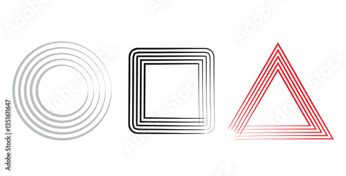 abstract black white stripe line. geometric hexagon texture background. polygon pattern. retro styled concept