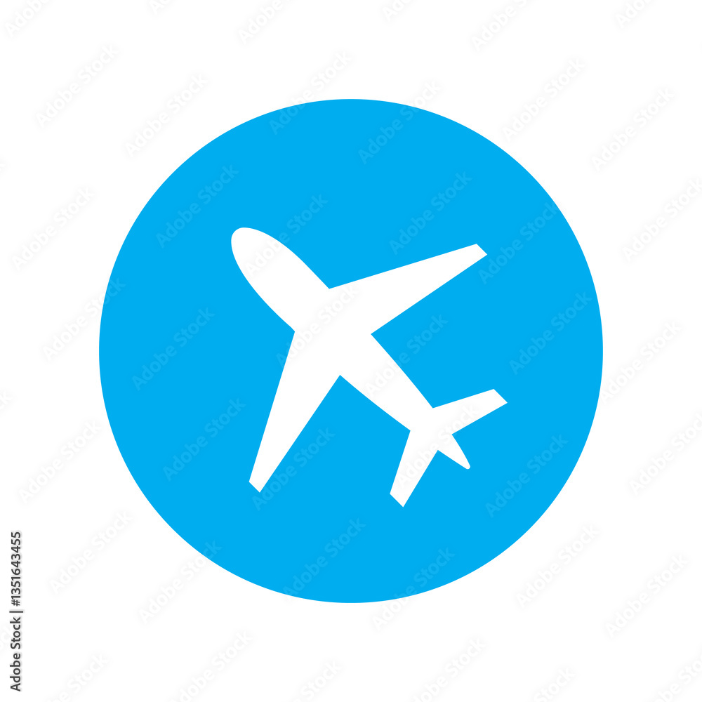 airplane button icon airplane button icon