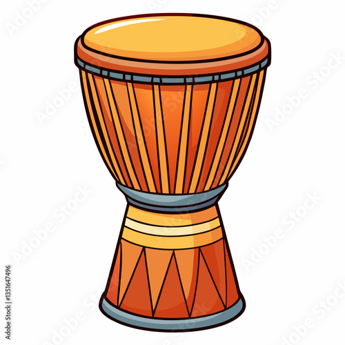 djembe vector illustration