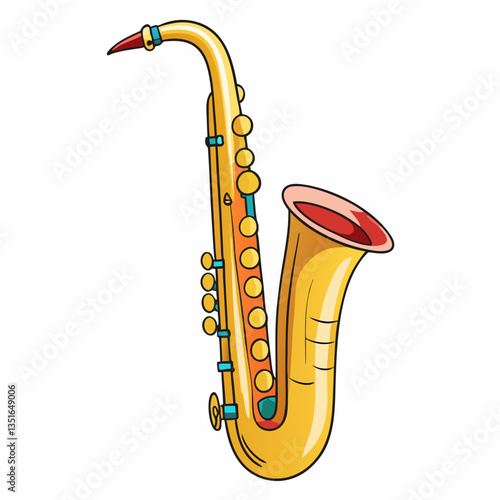 saxophone style musical instrument