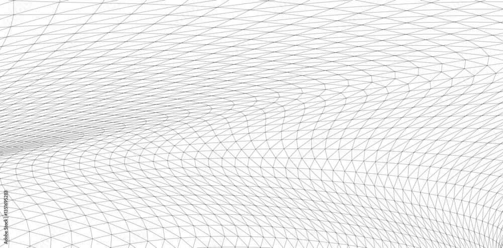 Abstract shape vector 3d drawing Abstract shape vector 3d drawing