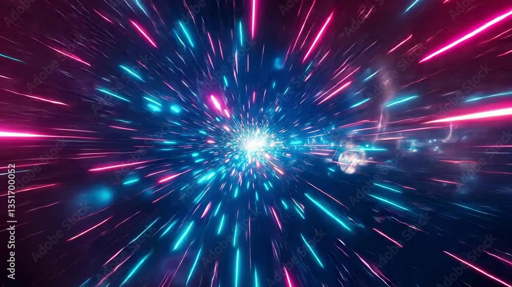 A vibrant abstract background showcasing a stunning blend of blue and red neon glow colors, creating a dynamic and visually captivating representation of the universe. A vibrant abstract background showcasing a stunning blend of blue and red neon glow colors, creating a dynamic and visually captivating representation of the universe.