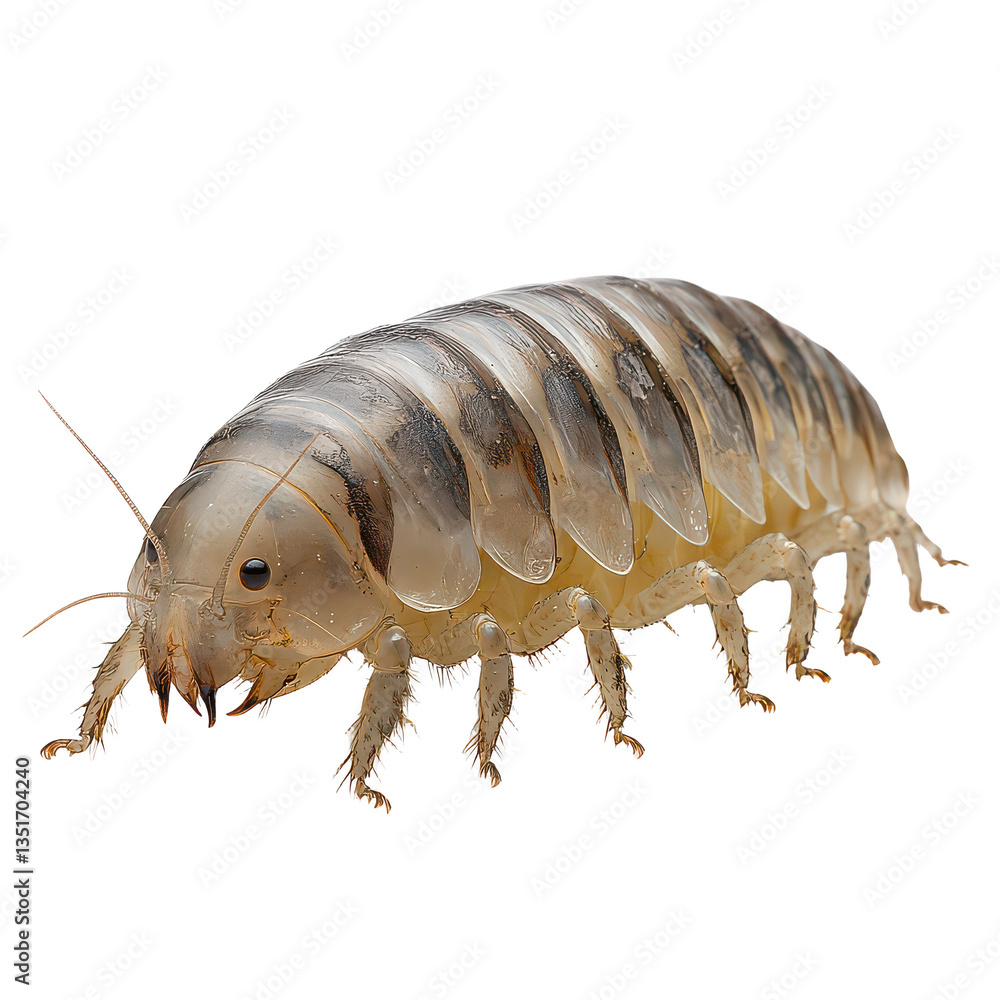 Booklouse isolated on transparent background, PNG Booklouse isolated on transparent background, PNG