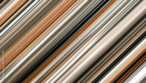 Diagonal abstract lines with warm tones and varying width