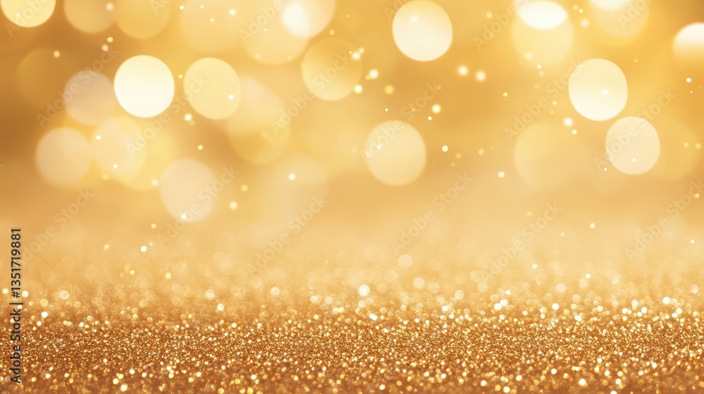 A shimmering golden background filled with soft bokeh lights, creating a warm and luxurious atmosphere. A shimmering golden background filled with soft bokeh lights, creating a warm and luxurious atmosphere.